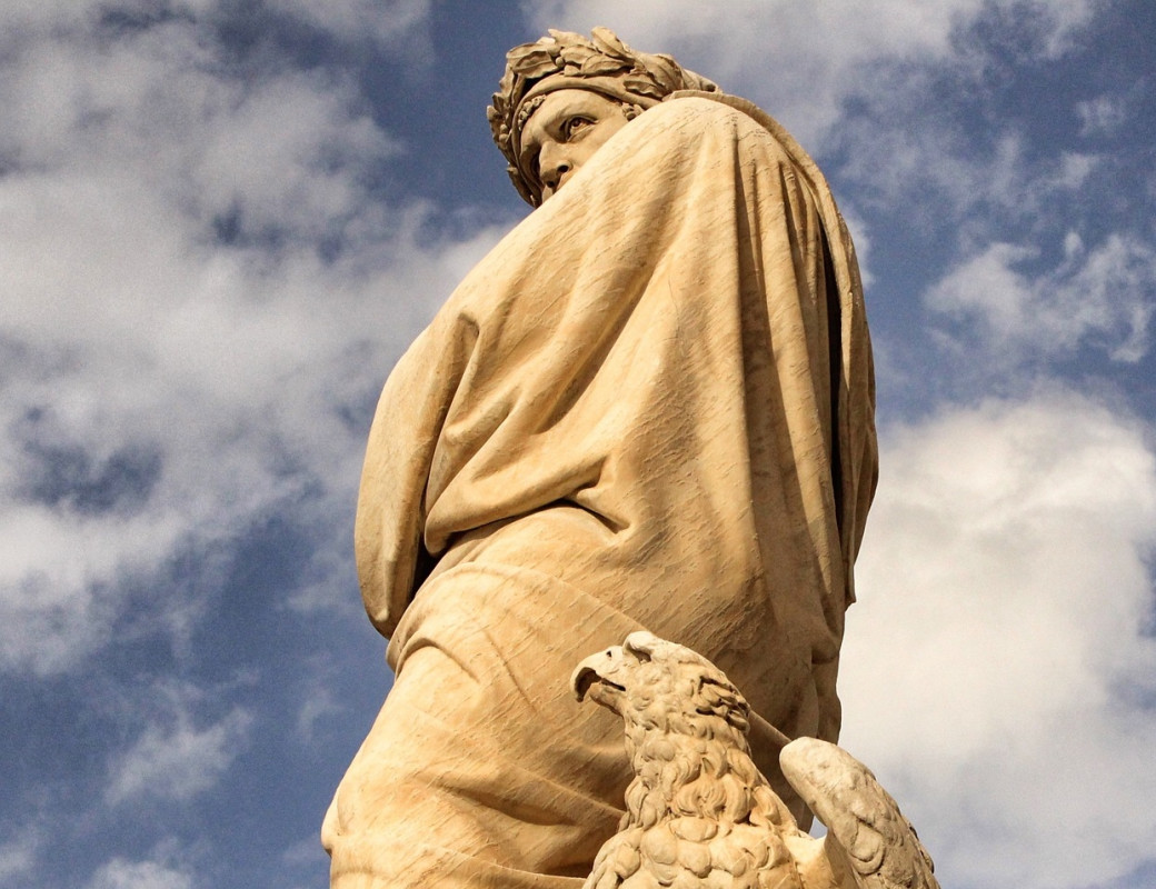 Dante Alighieri in Piazza Santa Croce 