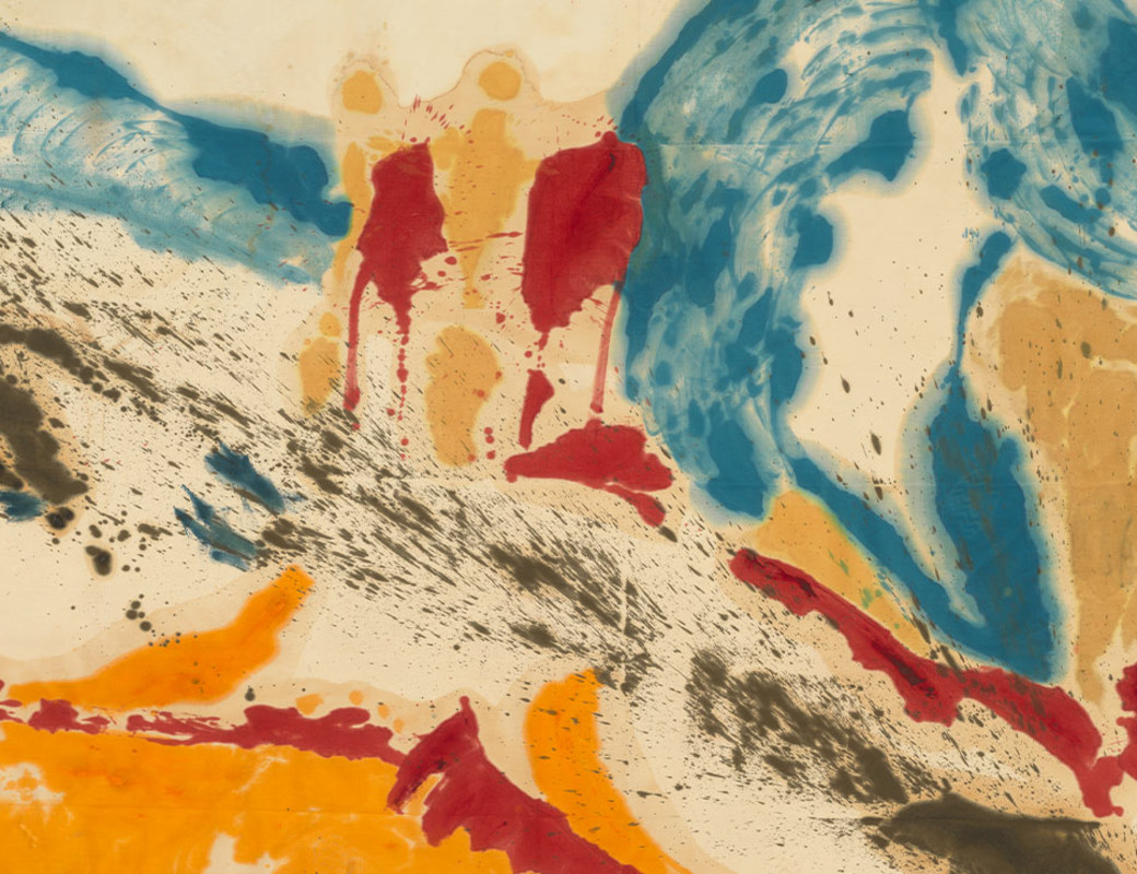 Helen Frankenthaler Alassio 1960 (© 2024 Helen Frankenthaler Foundation)