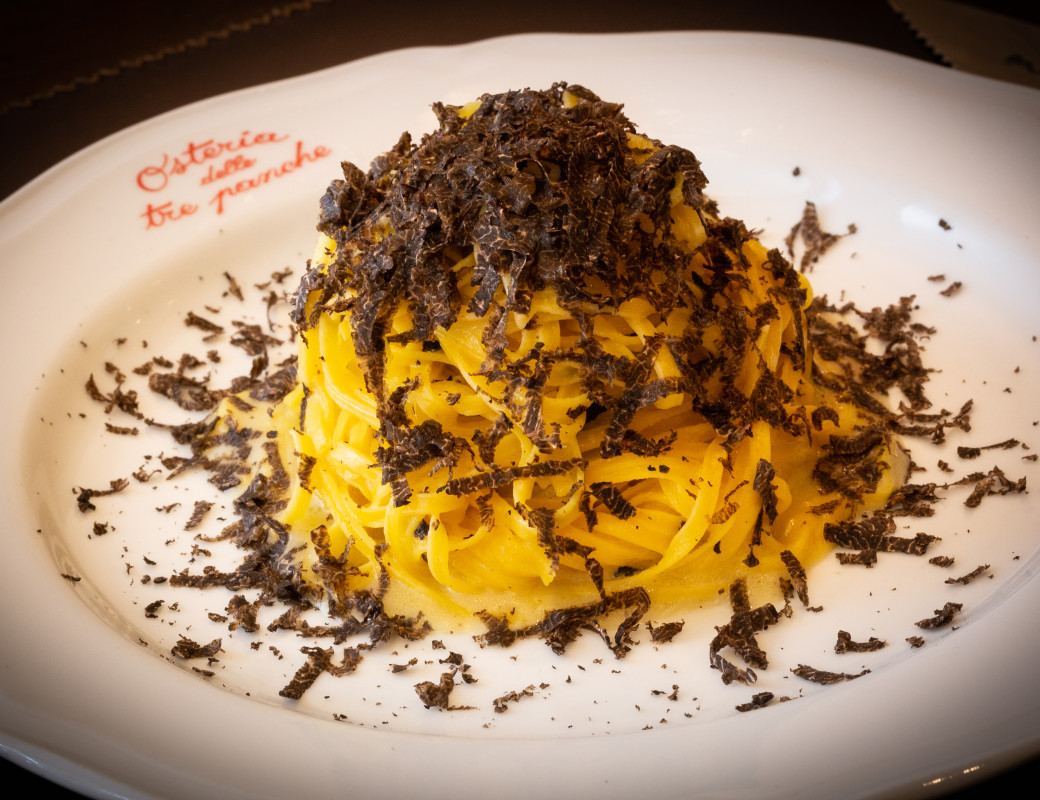 Le Tre Panche - tagliolini al tartufo 