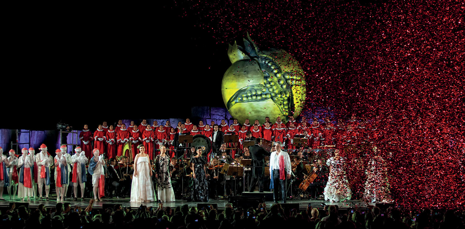 Andrea Bocelli al Teatro del Silenzio