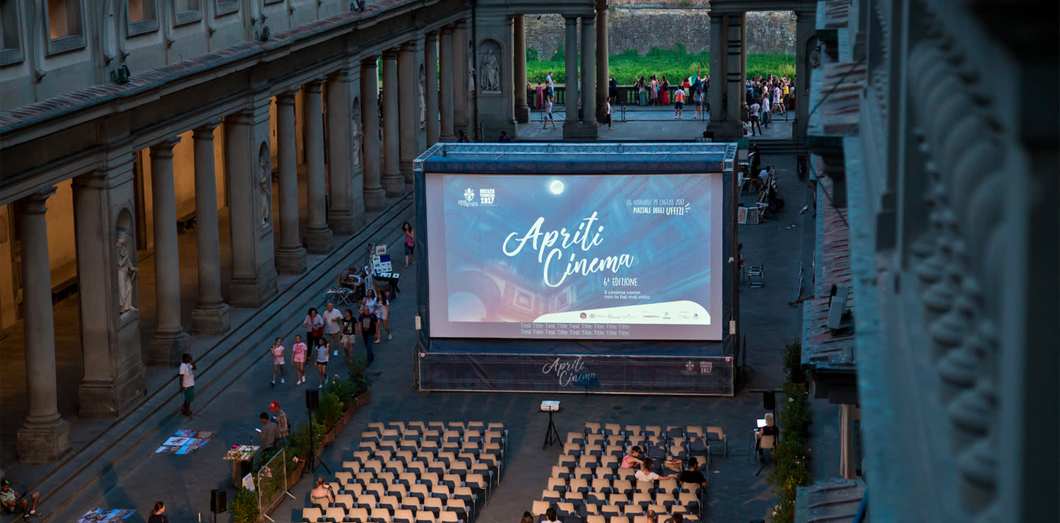 Apriti Cinema at the Uffizi