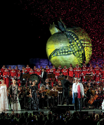 Andrea Bocelli al Teatro del Silenzio