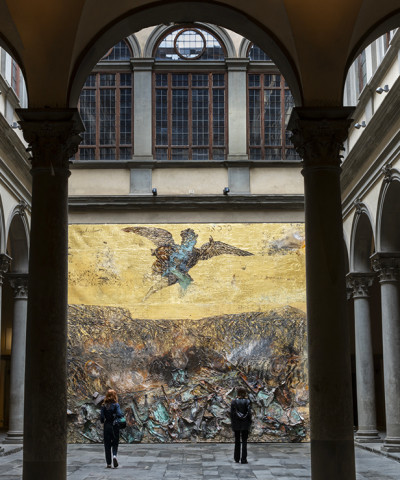 Anselm Kiefer. Angeli caduti, Palazzo Strozzi, Firenze, 2024. Photo Ela Bialkowska, OKNO studio