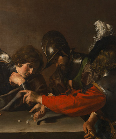 Valentin de Boulogne, Negazione di Pietro