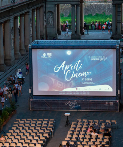 Apriti Cinema at the Uffizi