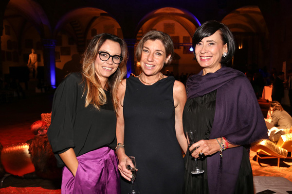 Cristina Bacarelli, Consuelo Blocker and Antonella Visi
