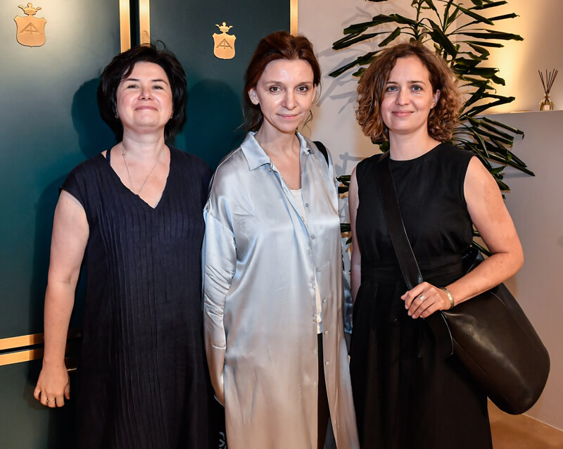 Irina Glik, Marika Sokolova and Natalia Shironina