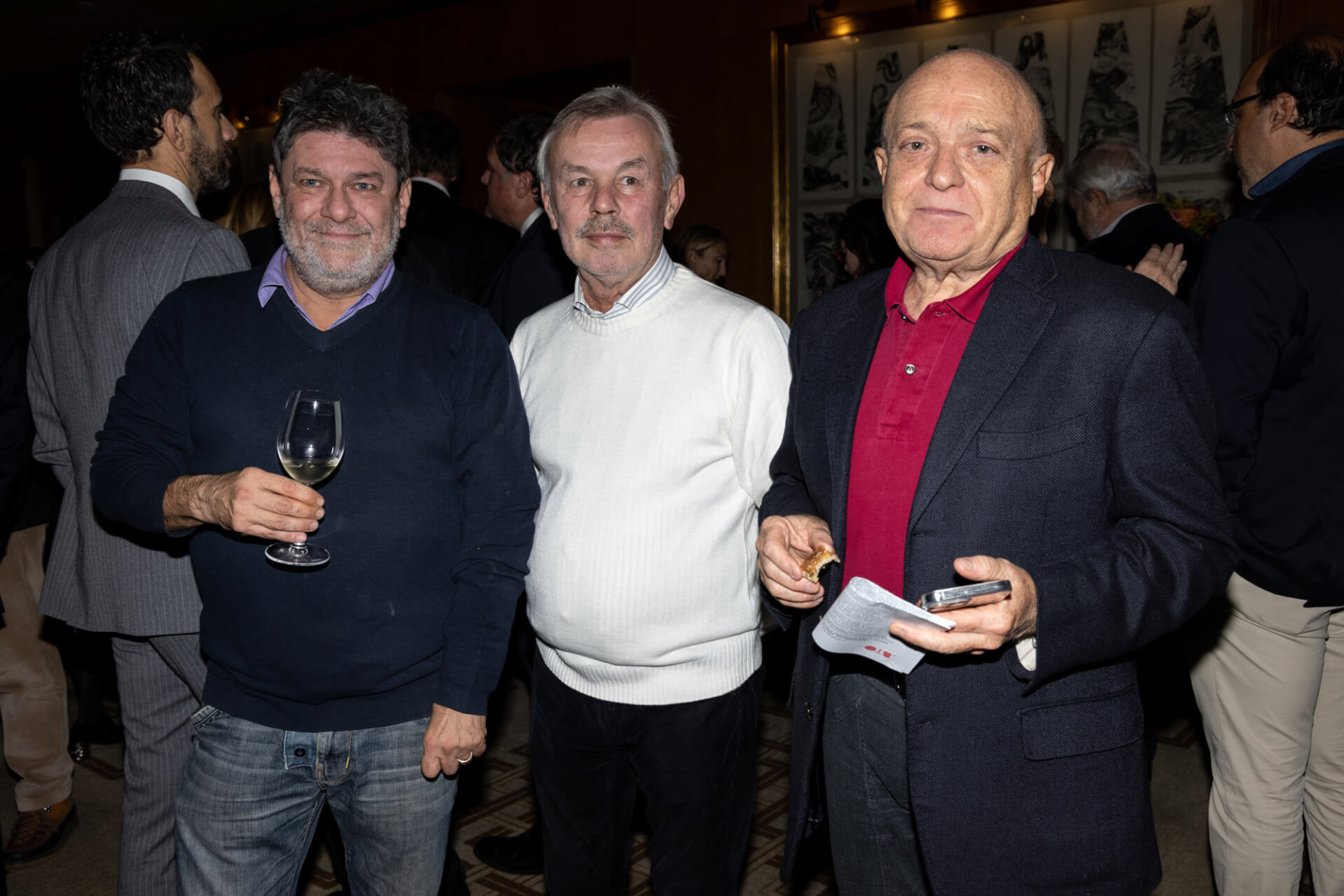 Luciano Cravotto, Renato Banfi, Maurizio Fossati